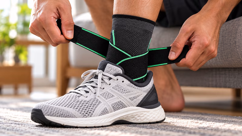 In drei einfachen Schritten zu schuhfertiger Knöchelstabilität
